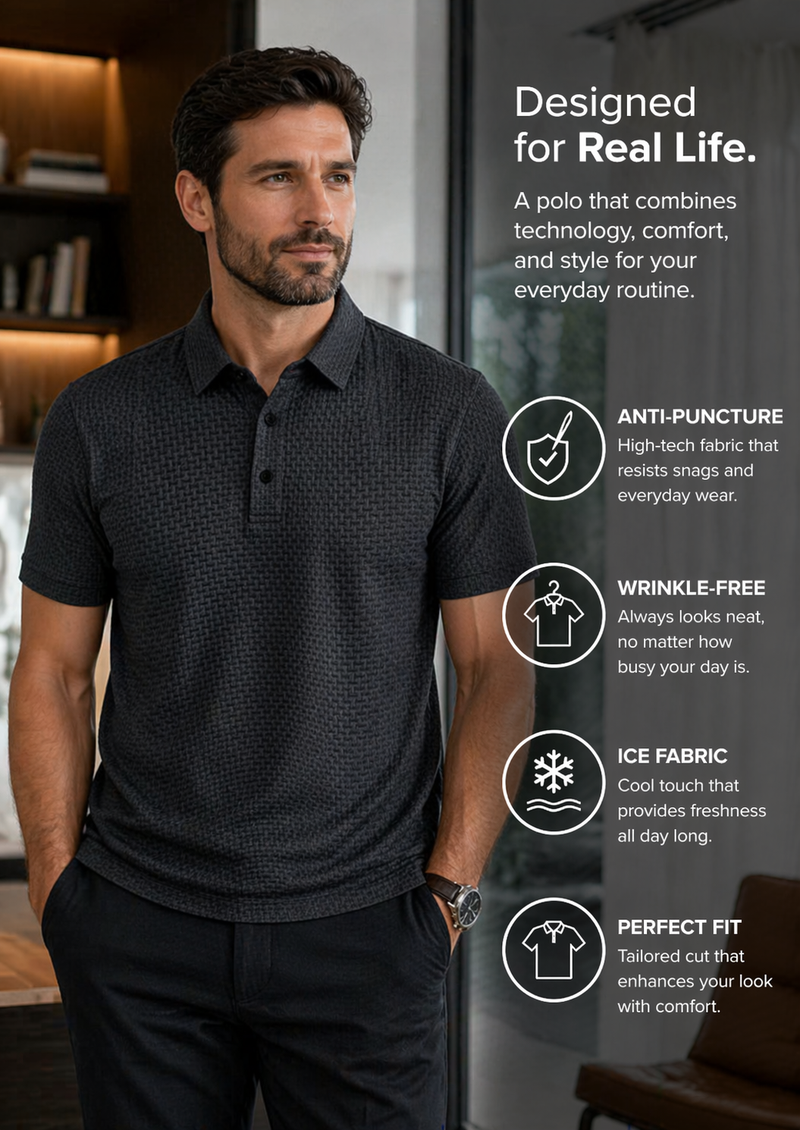 Luxury Polo Shirt — product photo 1