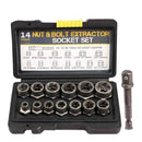 14-Piece Nut Extractor Socket Set — product photo 2
