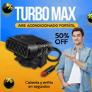 TurboMax Portable Car Fan & Heater — product photo 2