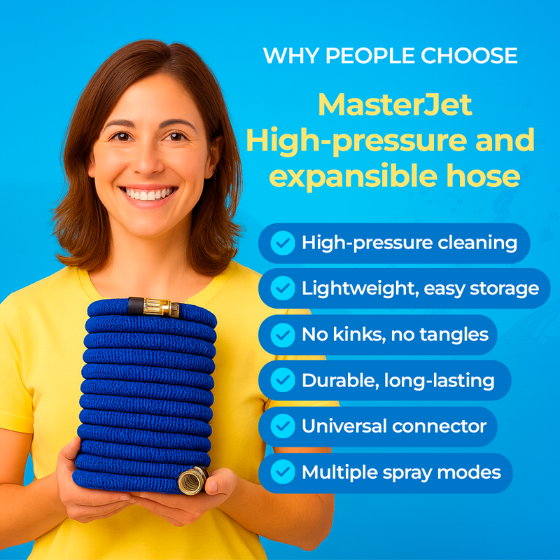 Master Jet Expandable Garden Hose — product photo 1