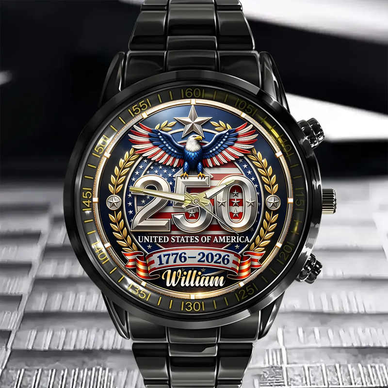 Constitution & Liberty Personalized Anniversary Watch — product photo 1
