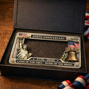 America 250th Anniversary License Plate Frame — product photo 1