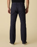 Rear view of Castleton chinos showing back pockets and straight-leg fit
