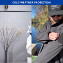 DryMax jacket graphic showing cold-weather protection
