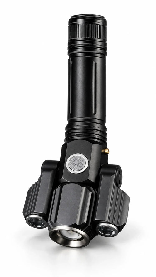 Titanium TriFocus — Multifocal glare flashlight