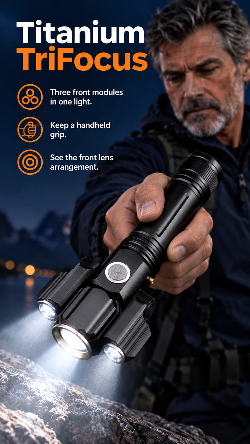 Titanium TriFocus — useful features, illustrative photo