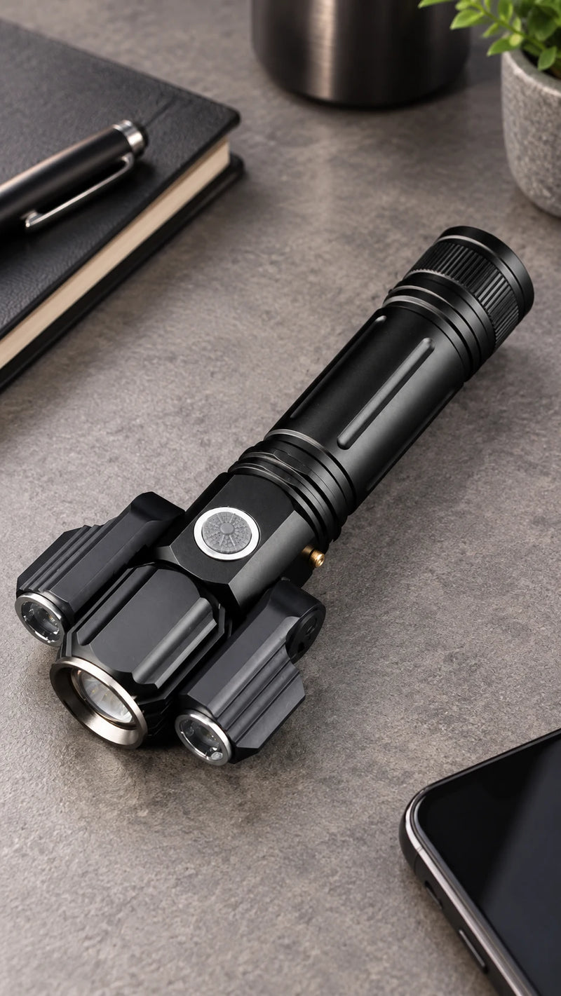 Titanium TriFocus — details up close, illustrative photo