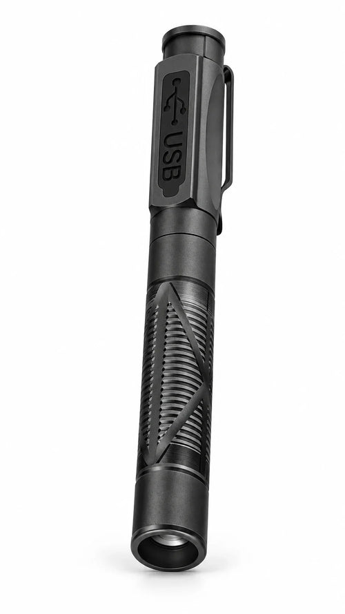 PrismPen - 3-Color led light source medical Woods', pupil lighting and mini cat ringworm identification flashlight