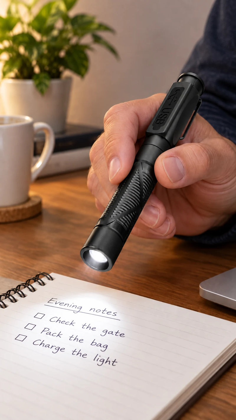 PrismPen — everyday lighting, illustrative photo