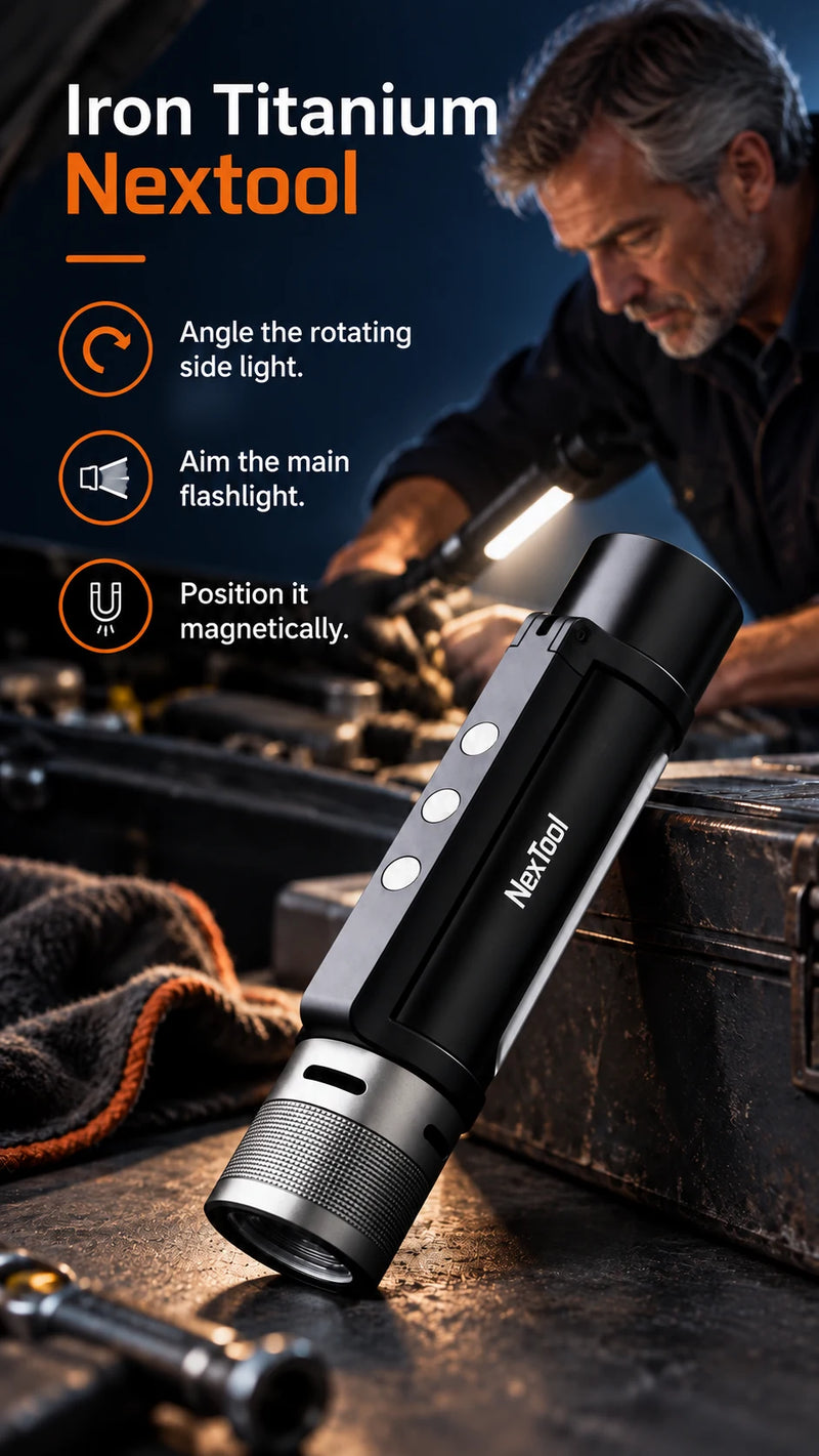 Iron Titanium Nextool — useful features, illustrative photo