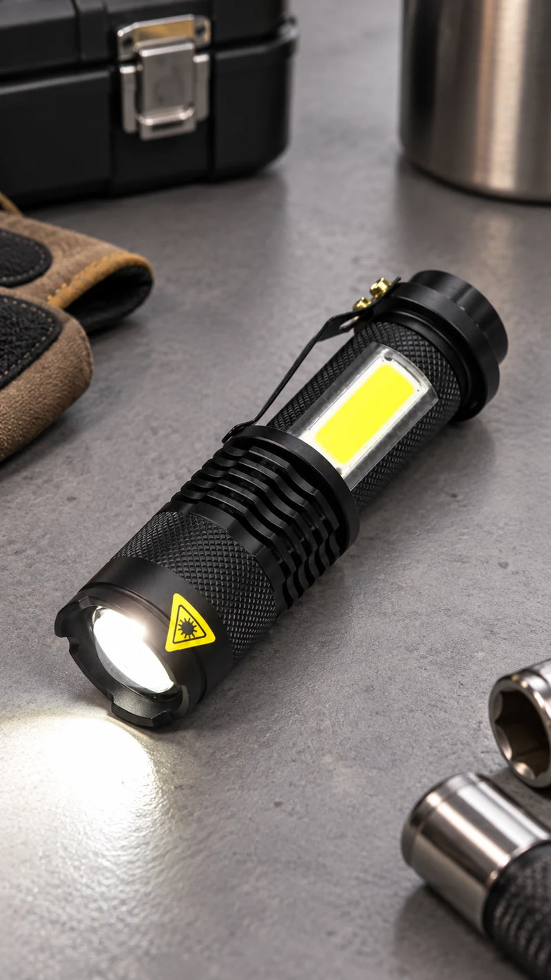 Mini Titanium Laser — details up close, illustrative photo
