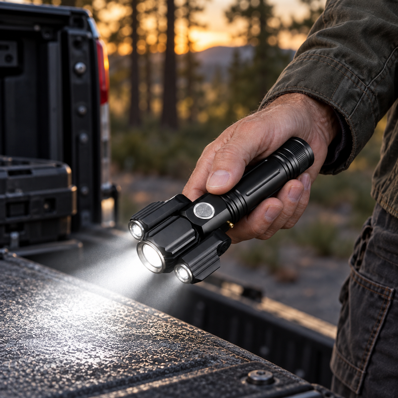 Titanium TriFocus — Keep a handheld grip. Illustrative scene.