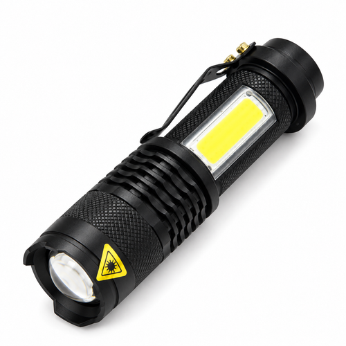 Mini Titanium Laser Flashlight