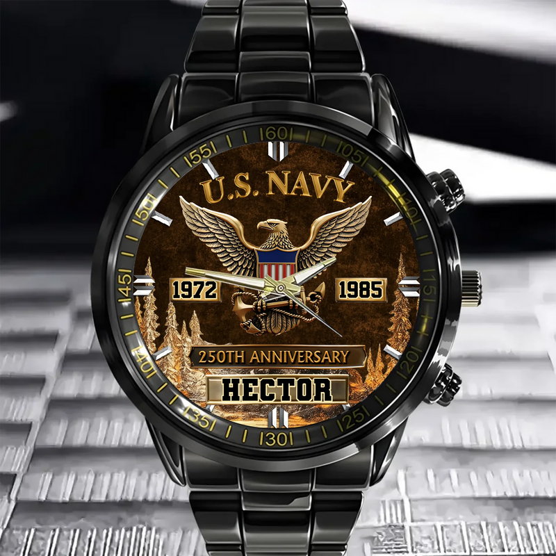 America 250th Anniversary Personalized Veteran Watch — product photo 1
