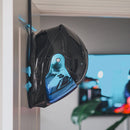 Over-Door Motorcycle Helmet Rack — Black — product photo 3