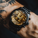 Personalized Metal-Look Dial Watch — product photo 3