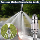 Quick-Connect Stainless Sewer Jet Nozzle — product photo 1