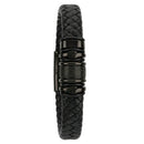 Personalized Black Stainless Steel Bracelet — product photo 1