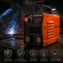 Mini Welding Machine ZX7-250 MINI with VRD shock protection, reinforced steel, corrosion resistance and overheat protection badges