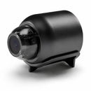 Nano Vision Camera compact mini security camera front view on white background with magnetic stand