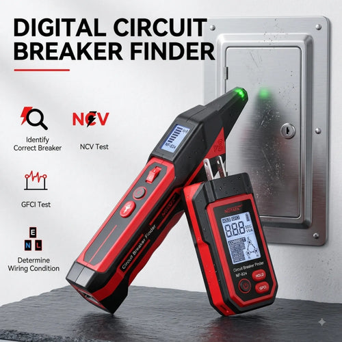 Circuit Breaker Finder with Socket Polarity Test & Non-Contact