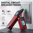 NOYAFA NF-824 digital circuit breaker finder and GFCI tester kit with transmitter and handheld receiver