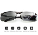 Photochromic Rectangular Sunglasses — product photo 3