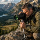 UltraZoom Monocular side angle showing rugged grip and lens coating