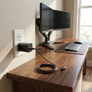 Hidden USB charger camera plugged into wall outlet recording in 1080P Full HD